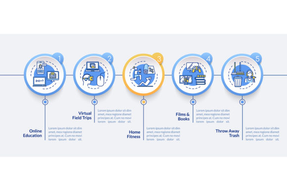 Home Activity Vector Infographic: Creative Uses for Visual Storytelling