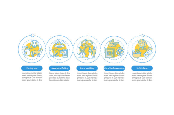 How the Agritourism Vector Infographic Template Helps Visualize Farm-Based Experiences