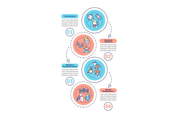 ME Causes Vector Infographic Template: Visualize Complex Data Clearly